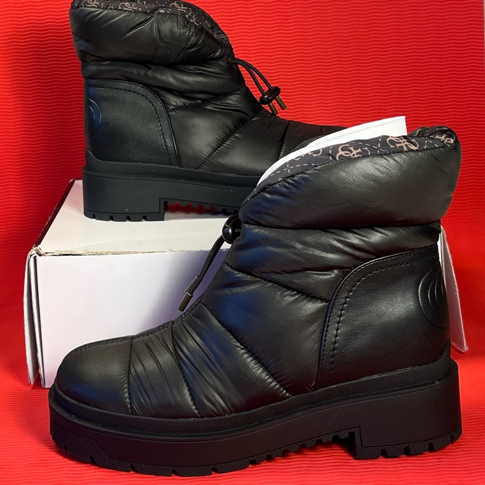 Guess Black Winter & Rain Boots